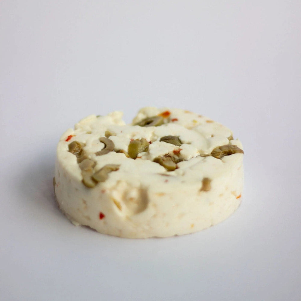 
                  
                    Cottage Olive & Chilli Flavour - Artisan Cheese Factory
                  
                