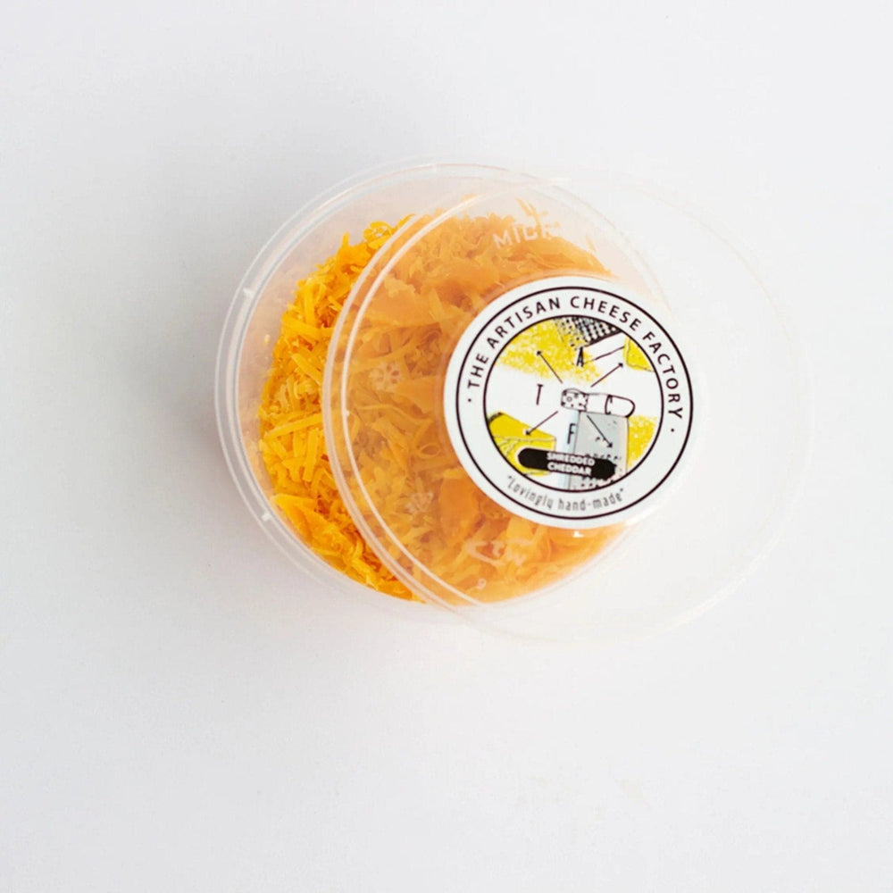 
                  
                    Shredded Orange Cheddar - Artisan Cheese Factory
                  
                