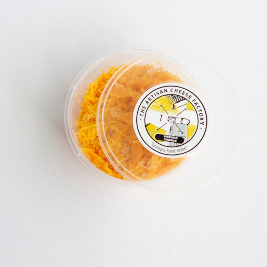 Shredded Orange Cheddar - Artisan Cheese Factory